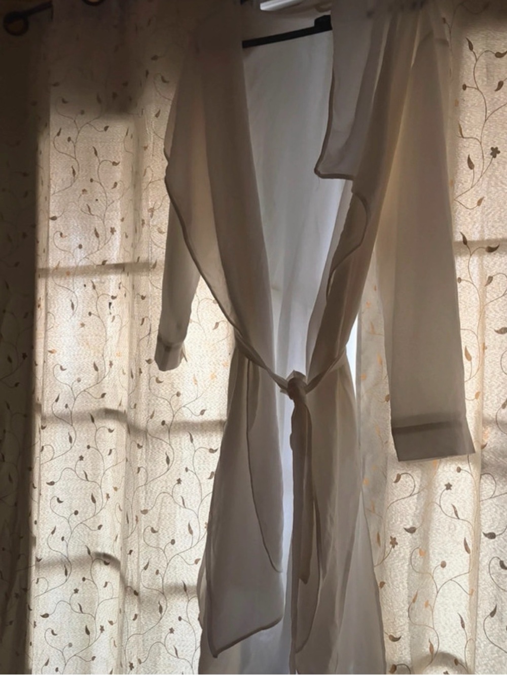 Sheer White cover up - Women's cover up